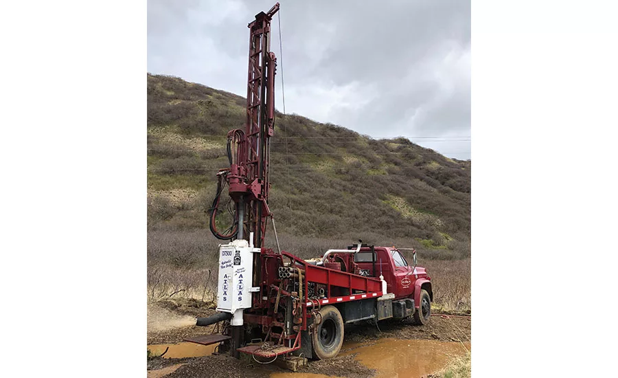 Hefty's CH10 drilling rig
