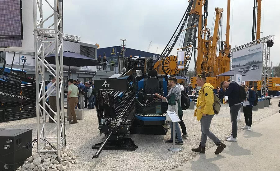 HDD rig on display at Bauma 2019