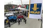 exterior view of the Bauma exhibit hall