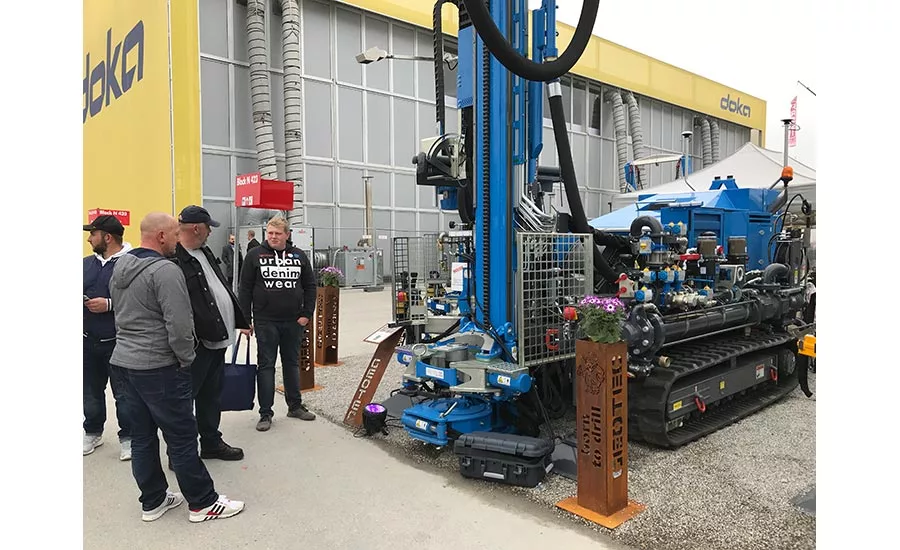 Geotec exhibit at Bauma 2019