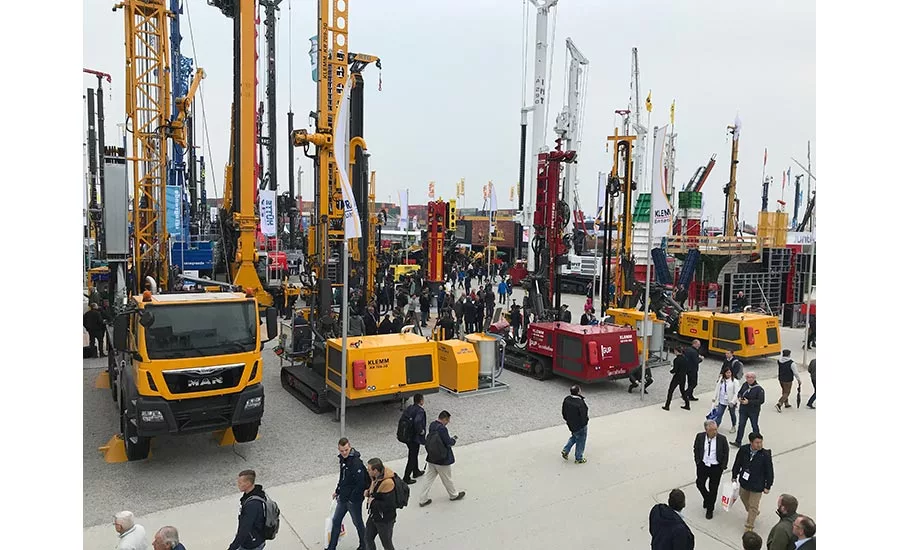 attendees at Bauma 2019