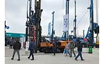 Hutte drilling rig on display at Bauma 2019