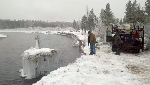 Drillers with Potts Drilling in Bozemen, Mont.