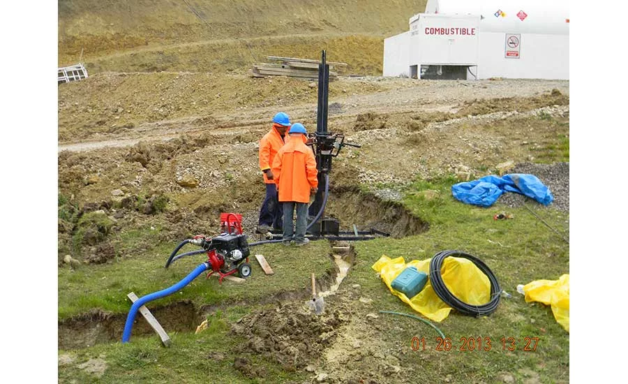 hydrocarbon reservoir terminal site