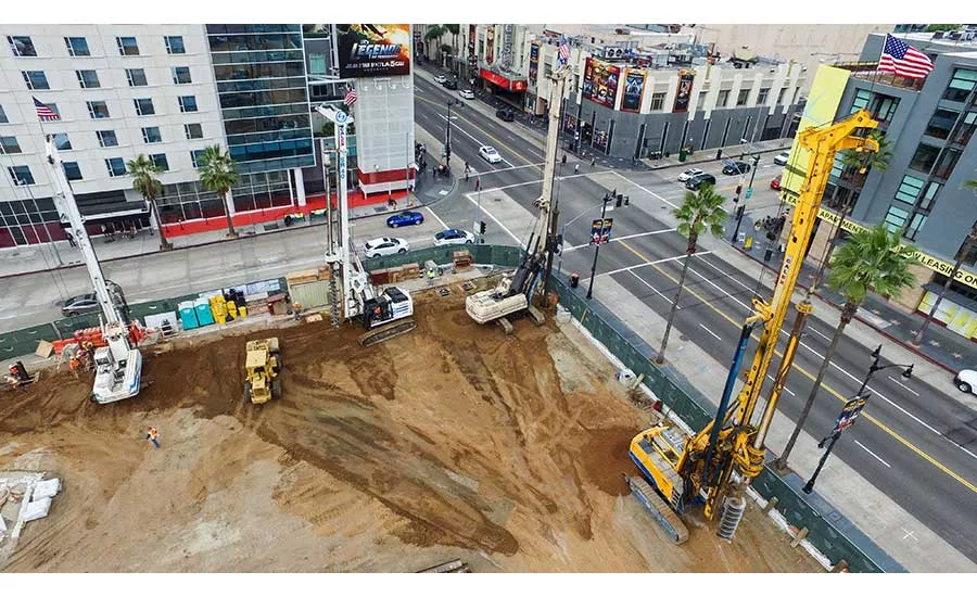 temporary shoring wall