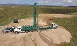 drilling a domestic well in Goldfield Ranch, Arizona