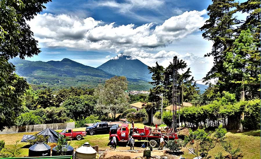 well project in Antigua