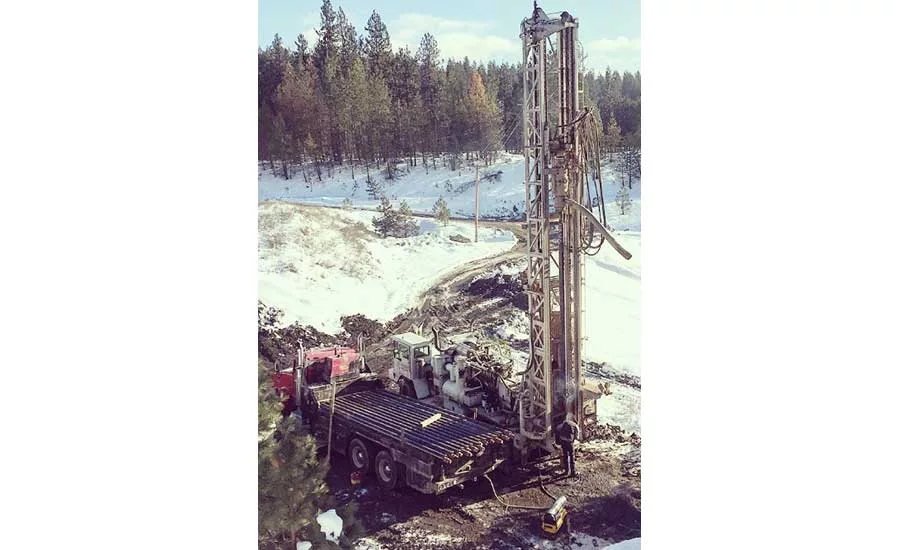 1985 Driltech D40K rig