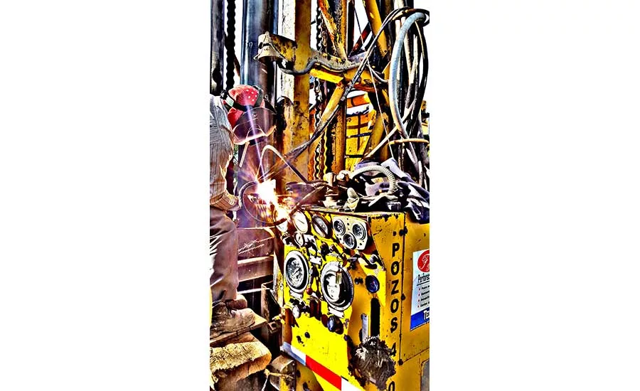 welding casing for well in Guatemala