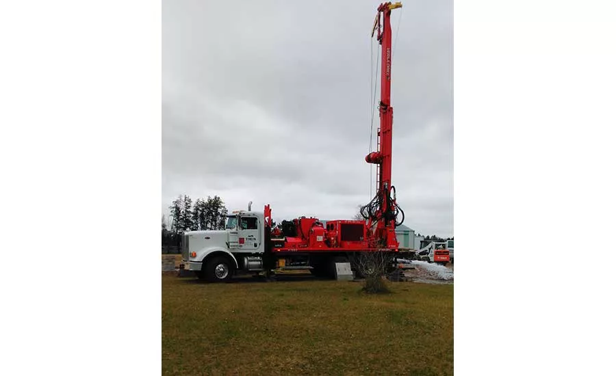 developing a city well in Motley, Minn.