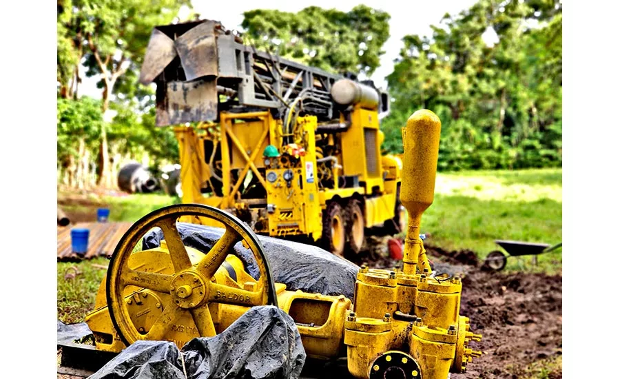 Ingersoll Rand TW4 on a jobsite in Guatemala