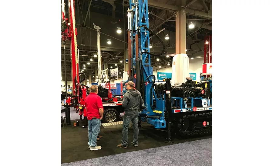 Mobile Drill exhibits at 2018 Groundwater Week