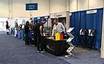 exhibitors' booths at 2018 Groundwater Week