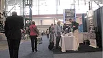 Attendees work their way through the Expo, which featured nearly 300 exhibitors.