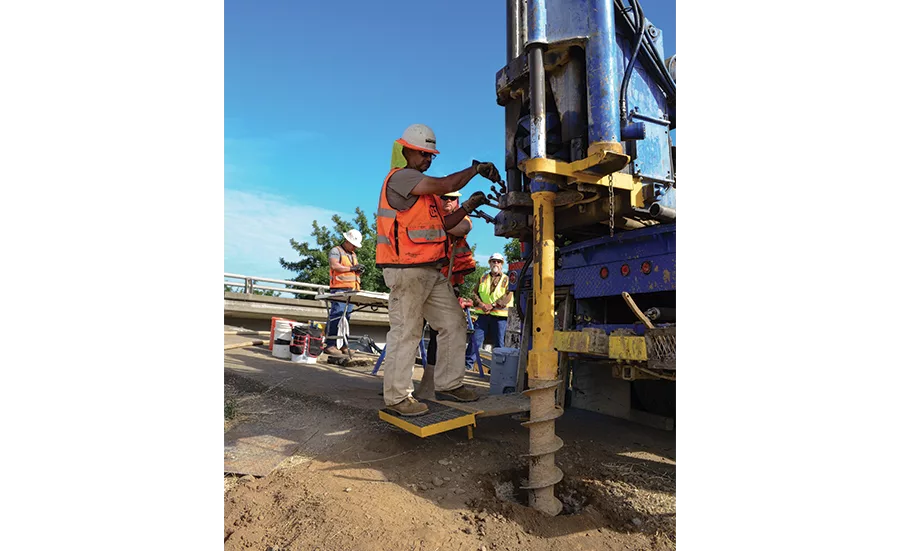 installing monitoring wells