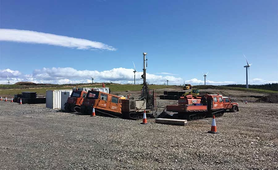 North Wales water well site