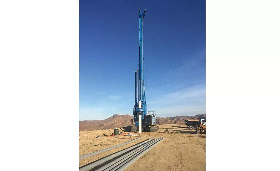 customized Soilmec SR-75 rig