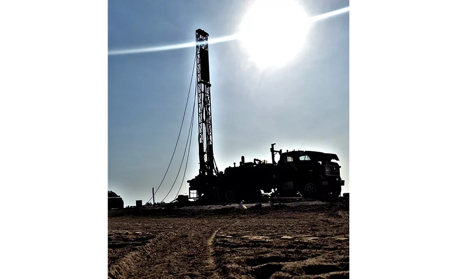 Ingersoll-Rand TW4 drilling rig