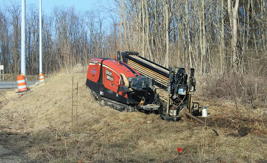 Ditch Witch JT1220 HDD rig