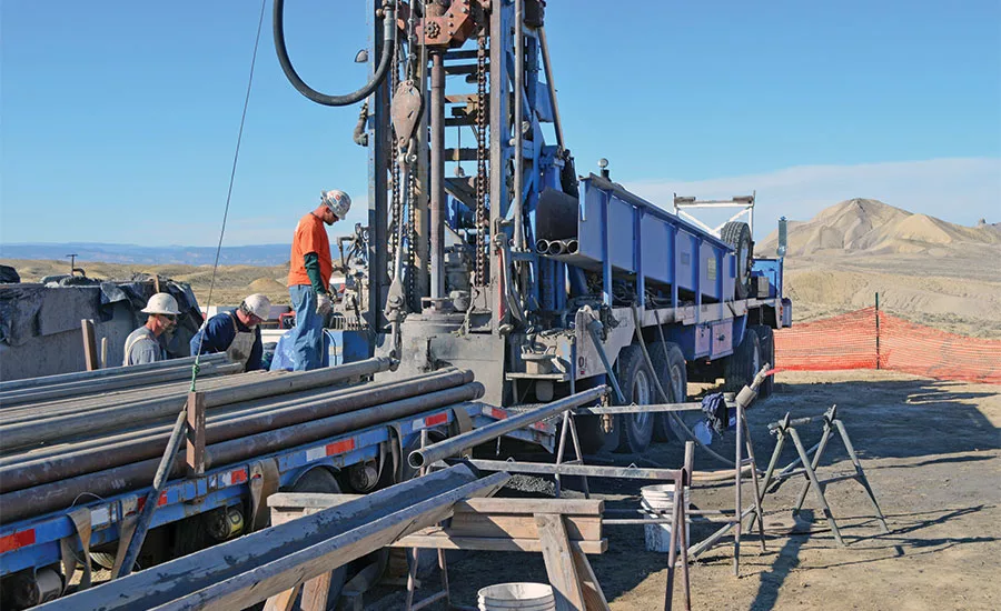 coring in the Mancos shale formation