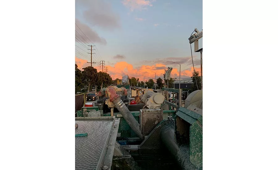 mud tank and shakers