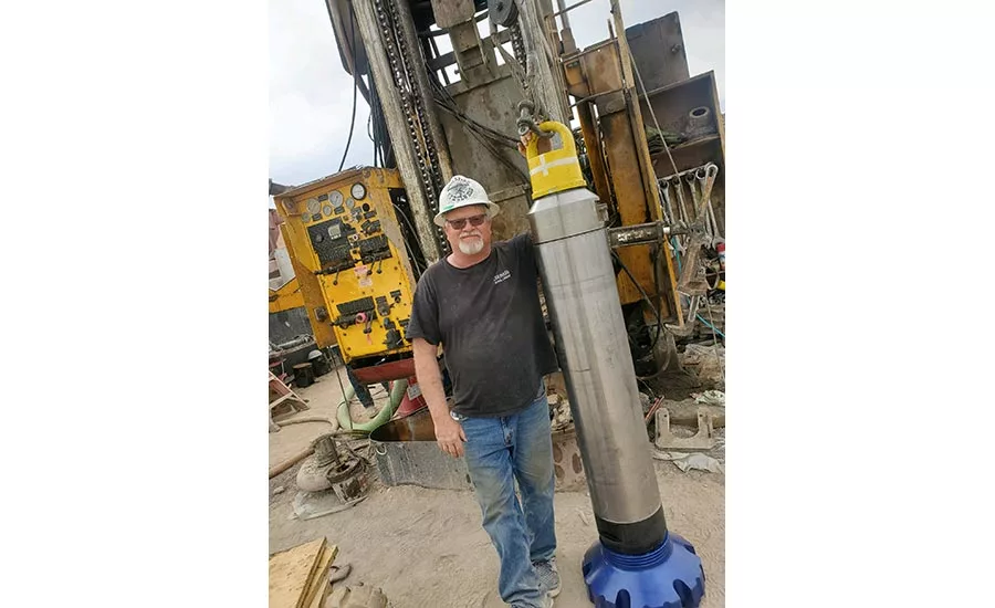 Patrick Harris of Harris Exploration Drilling