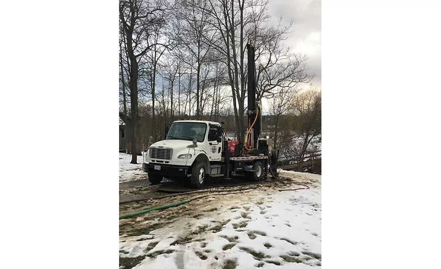 deepening a 6-inch residential well in Bemus Point, N.Y.
