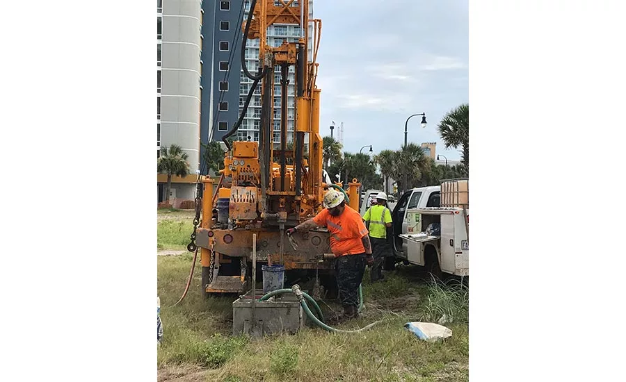 drilling crew near Myrtle Beach