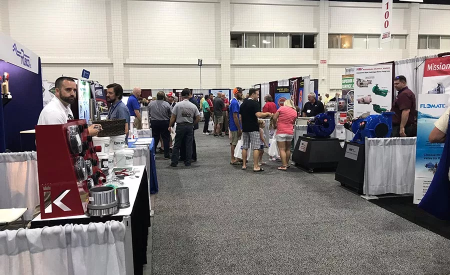 exhibit hall at South Atlantic Jubilee