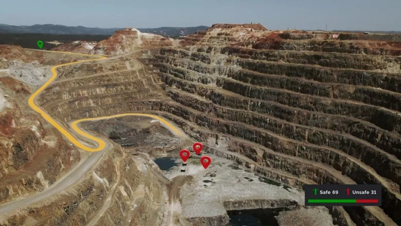 Epiroc Situational Awareness surface mining software system 