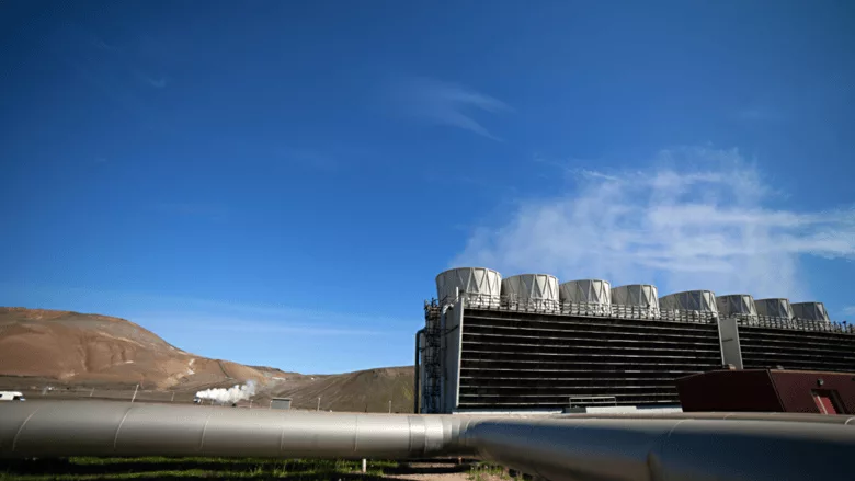 An image of geothermal energy plant