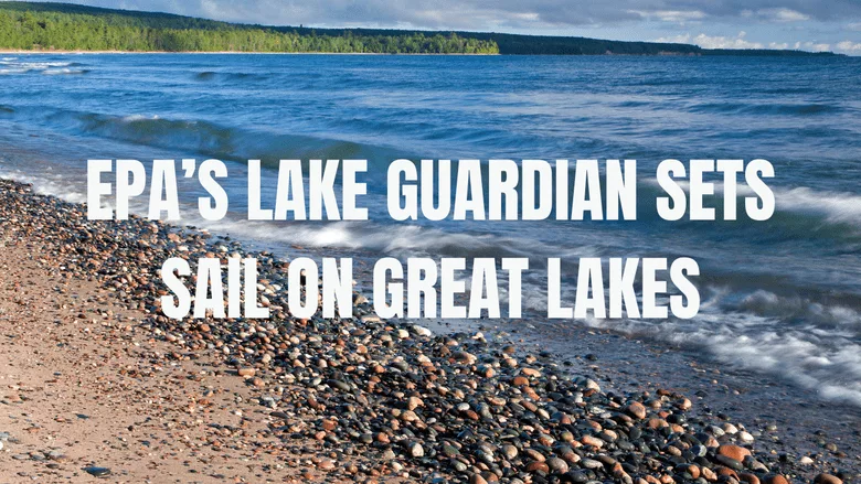 An image of the Great Lakes shoreline