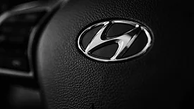 An image of the Hyundai logo