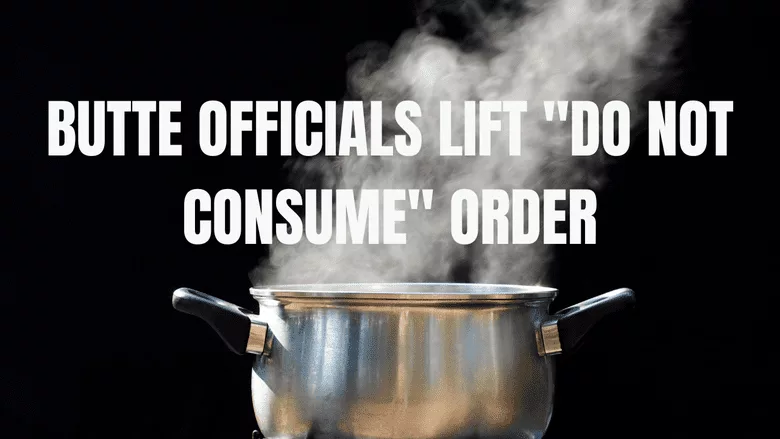 A picture of boiling water