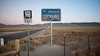 An image of the entrance to Nevada