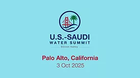 US Saudi water summit logo