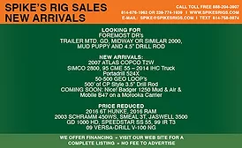 LOOKING FOR LATE MODEL TOPHEADS & DRILLTECH D25'S