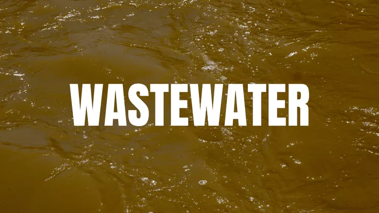 An image of wastewater