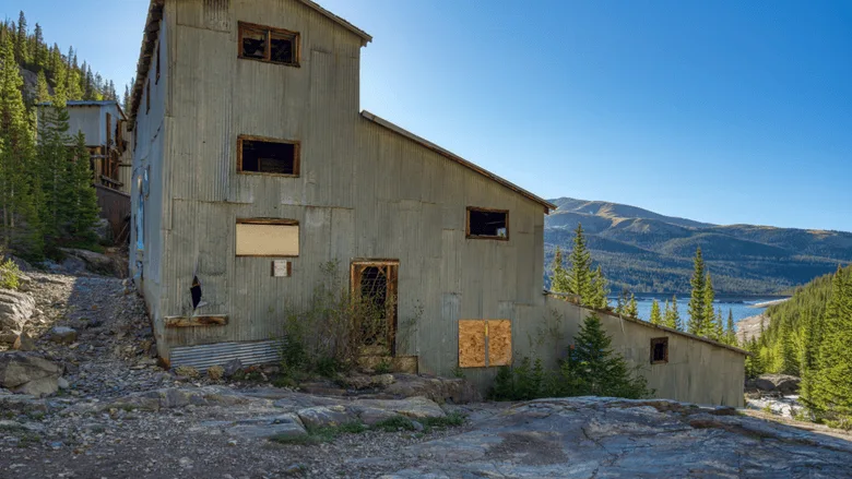 an abandoned mine in Colorado
