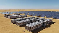 Solar Storage in a desert setting