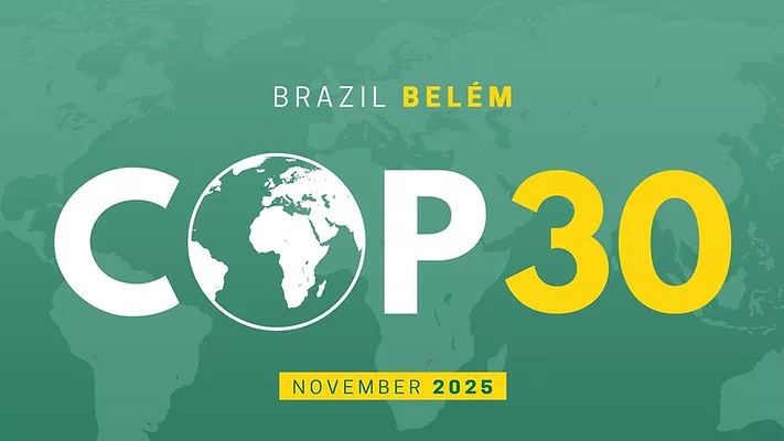 An image of the logo for COP30