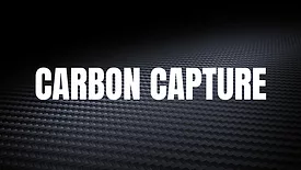 An image of the words carbon capture on a futuristic background