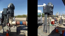 Two images side by side of the product in the description