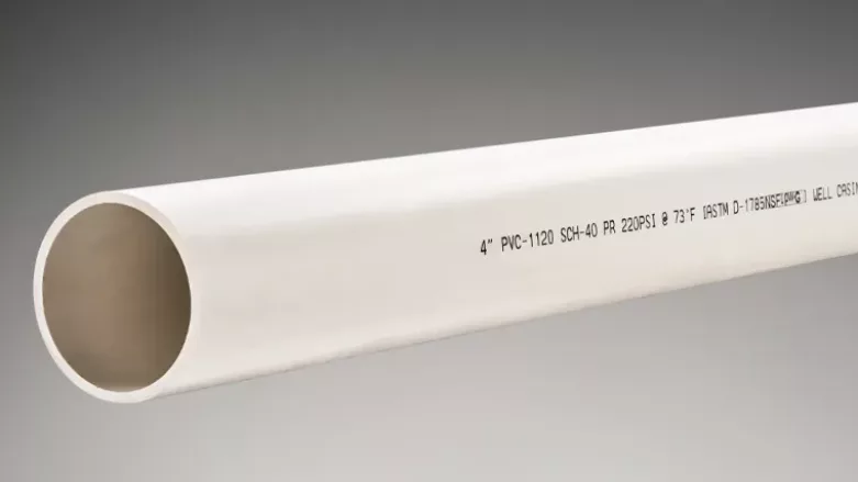 An image of the PVC pipe in the description