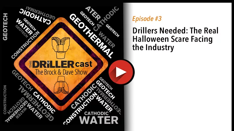 The DRILLERcast episode 3 - Drillers Needed: The Real Halloween Scare Facing the Industry The DRILLERcast episode 3 - Drillers Needed: The Real Halloween Scare Facing the Industry