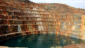 An image of a mining rig mining for critical minerals