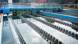 An image of a water treatment facility