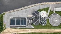 An image of a waste management treatment center