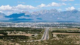 An image of a mountain range in New Mexico
