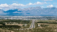 An image of a mountain range in New Mexico